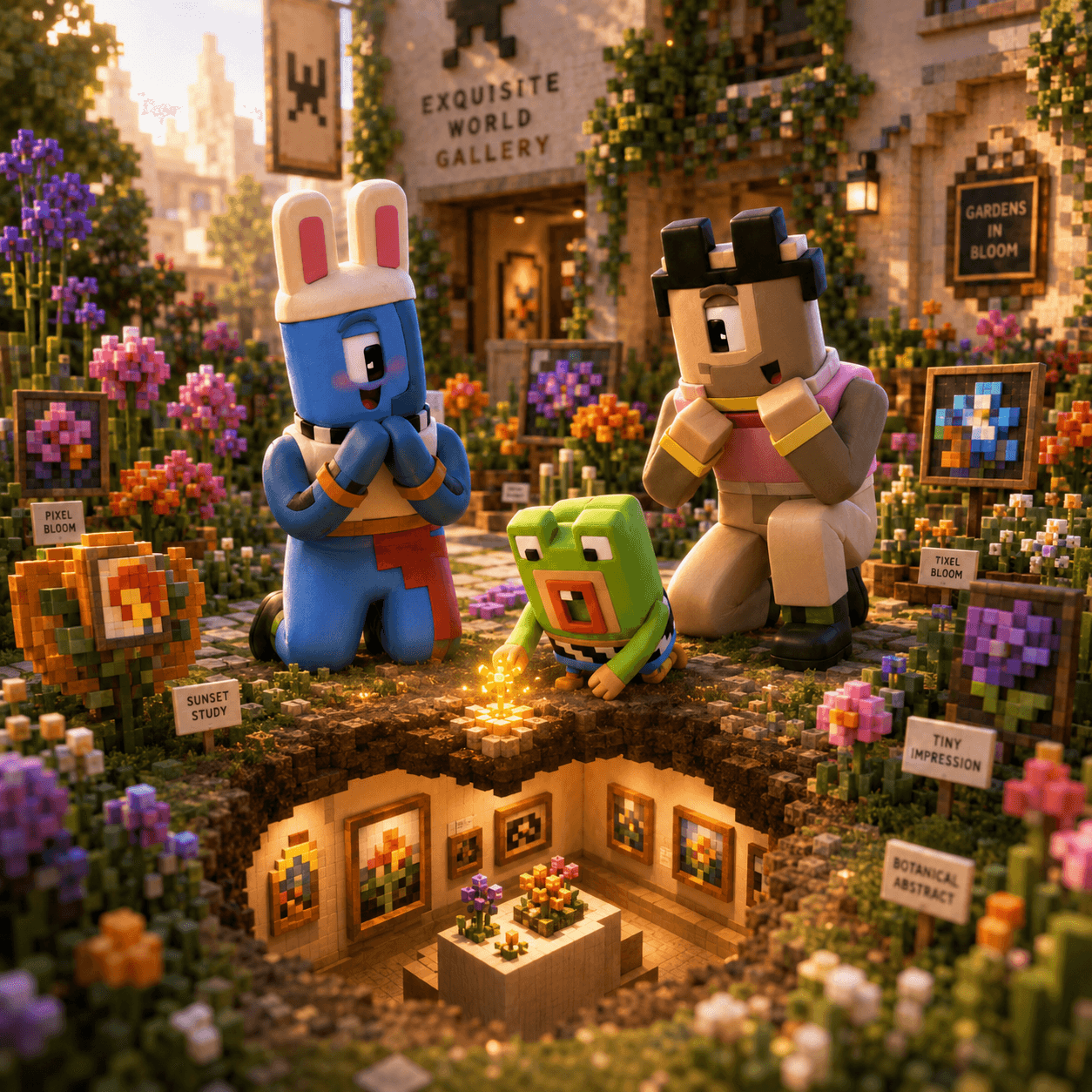 Exquisite World gallery scene 04