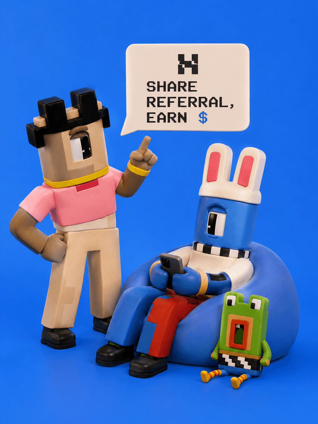 Exquisite World referral ritual artwork