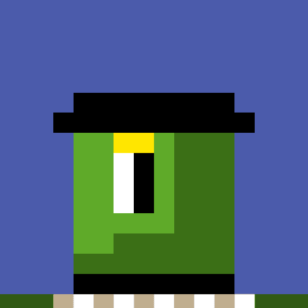 Exquisite Agent #0014 pixel portrait