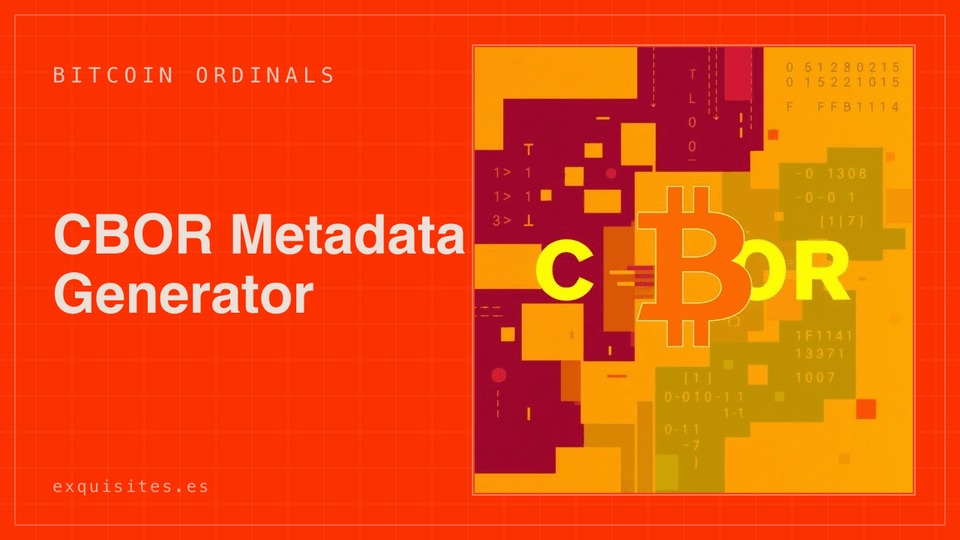 CBOR Metadata Generator