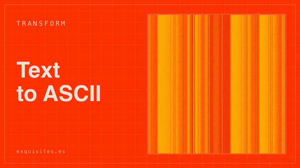 Text to ASCII